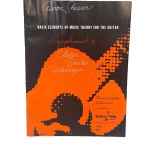 Vintage 1965 Aaron Shearer Basic Elements of Music Theory for the Guitar #2 Book
